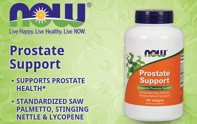 前列腺支持产品NOW Prostate Support 180